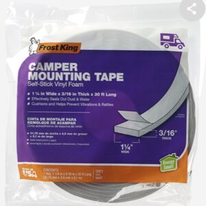 Cinta de montaje para camper de 1-1/4"x 3/16"x 30 fts V447H Frost King