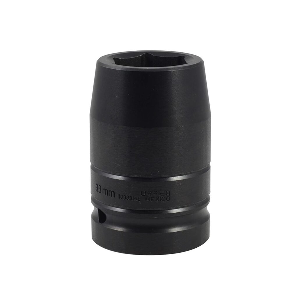 Dado de impacto largo métrico cuadro de 1" para ruedas de camión, 33mm