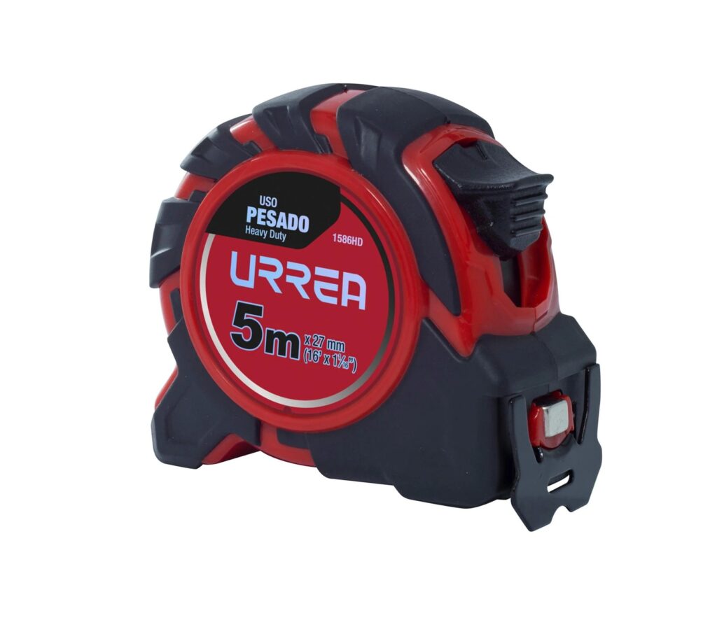 Urrea Flexómetro Heavy Duty 5m x 27mm. 1586HD