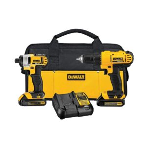 Kit Taladro, Atornillador, Batería, Cargador DEWALT DCK240C2