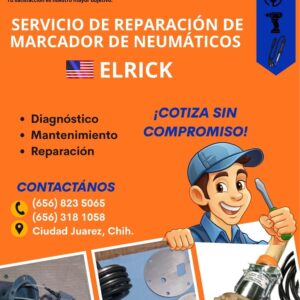 Reparación de marcador de llantas ELRICK