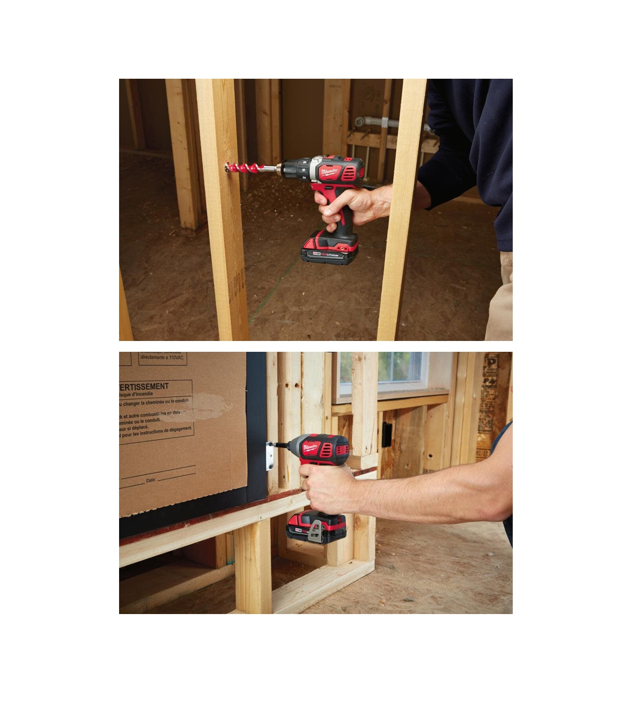 Kit combinado 2691-22 de 2 herramientas inalámbricas de iones de litio Milwaukee - Imagen 3