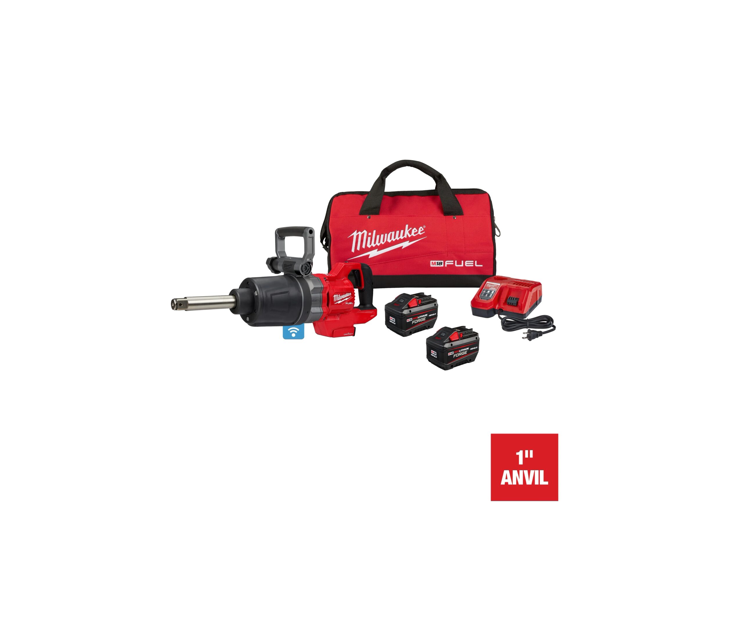 Llave de impacto de alto torque M18 FUEL™ de 1" con mango en D y yunque extendido, 2269-22HD Milwaukee