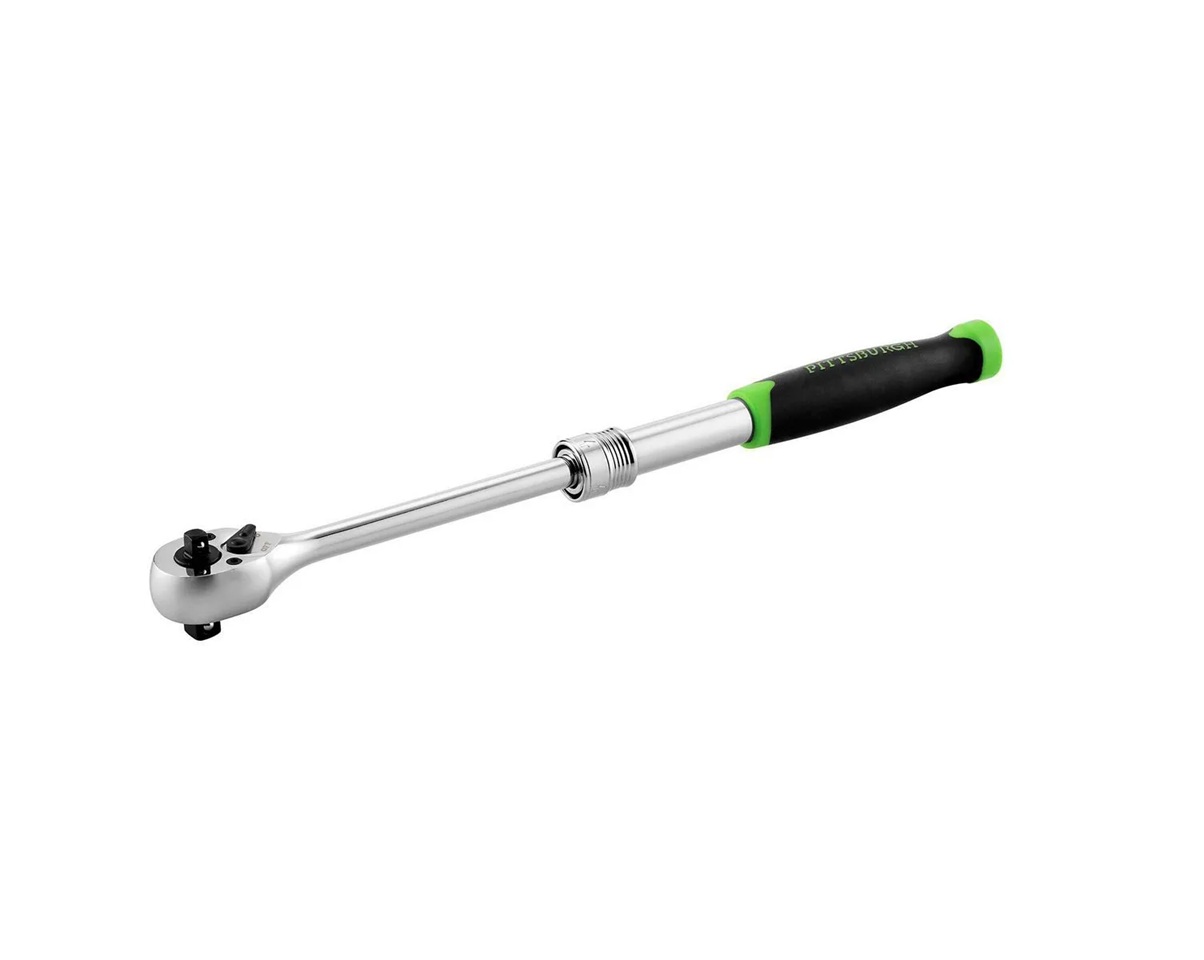 Matraca con extensible Pittsburgh 70149 de 1/4 pulg. y 3/8 pulg. - Imagen 2
