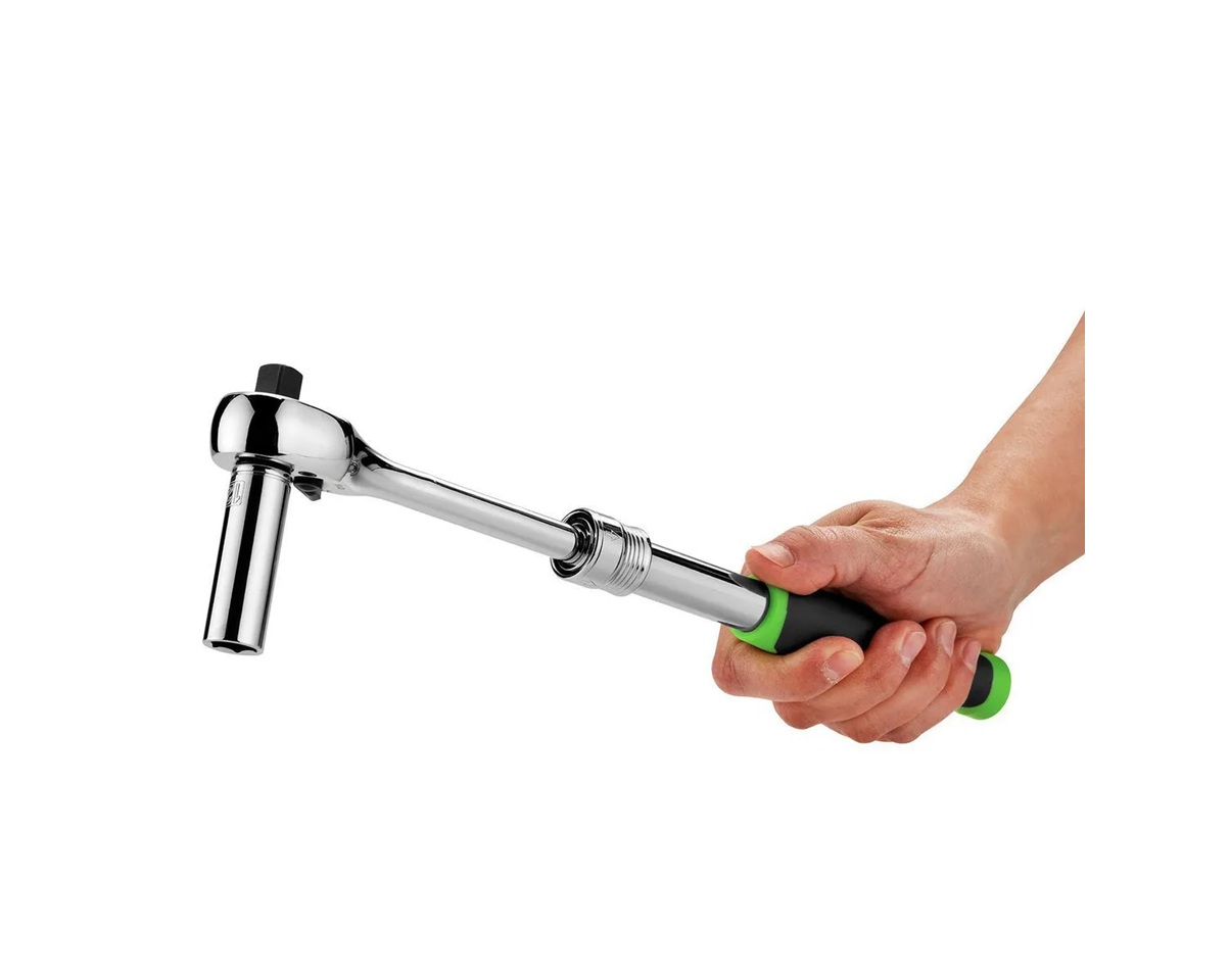 Matraca con extensible Pittsburgh 70149 de 1/4 pulg. y 3/8 pulg. - Imagen 3