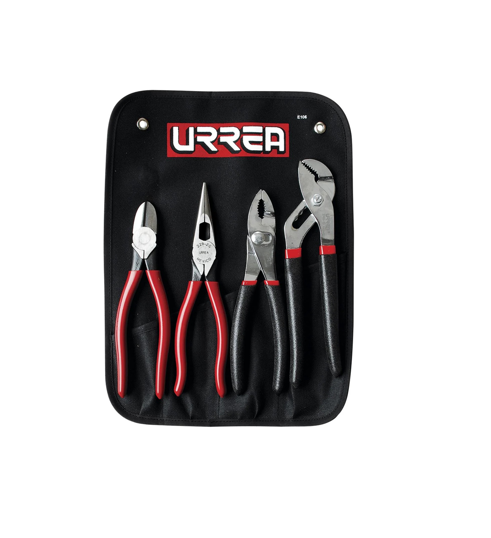 Juego de 4 pinzas varias Urrea J200G