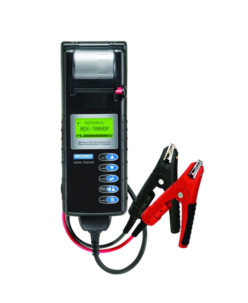 Analizador de baterías y sistemas eléctricos de alta resistencia MDX-700PHD