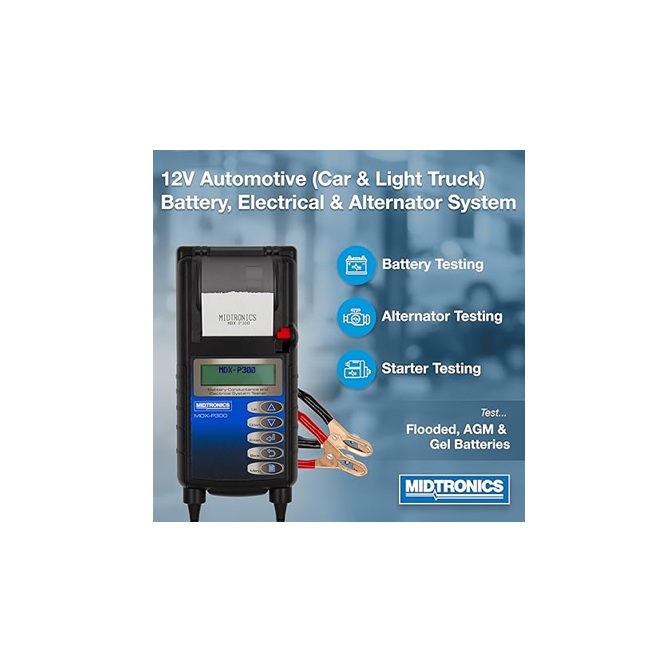 Analizador de baterías y sistemas eléctricos MDX-P300 Midtronics - Imagen 3