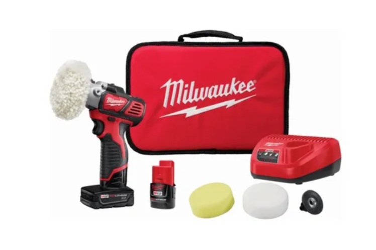 Kit 2438-22X pulidora compacta Milwaukee M12 de 12 V con velocidad variable XC - Imagen 3