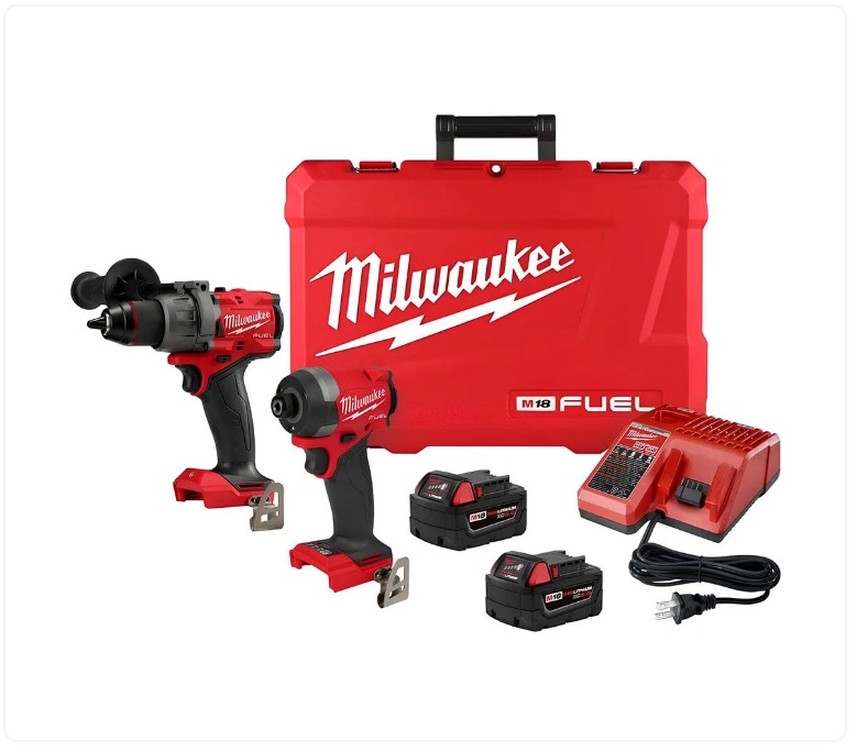 Kit combinado de 2 herramientas Milwaukee M18 FUEL 3697-22