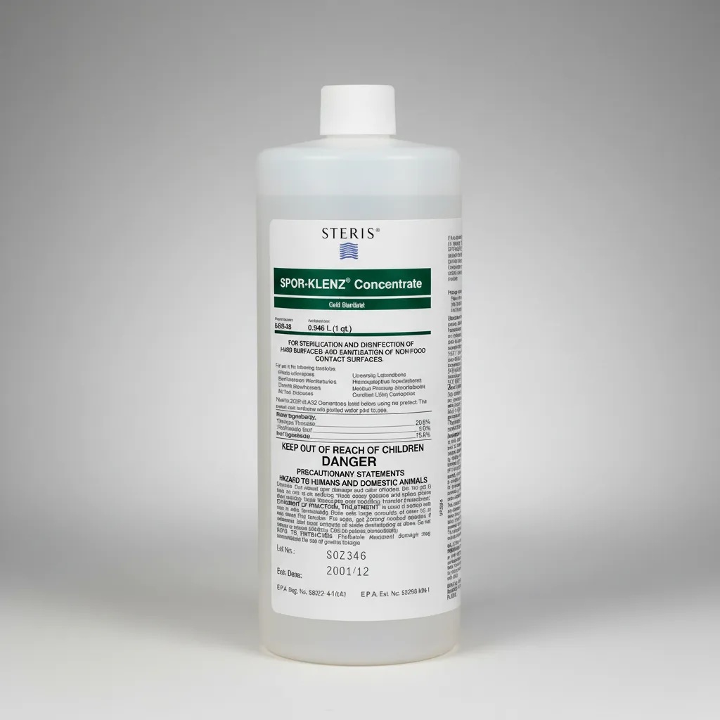 Esterilizante concentrado Spor-Klenz 652026 (4 PACK ) 1 cuarto de galón STERIS - Imagen 4