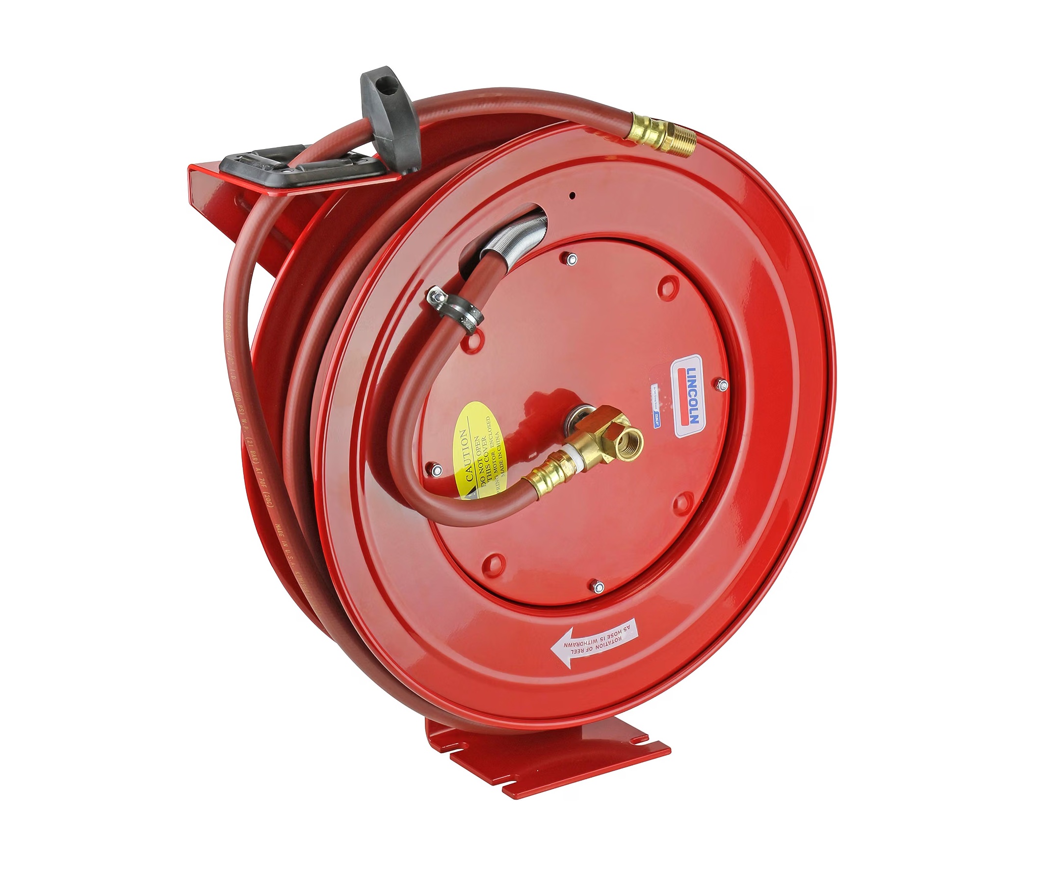 Carrete de manguera de aire Lincoln Industrial 83754 de 50 fts x 1/2" - Imagen 5