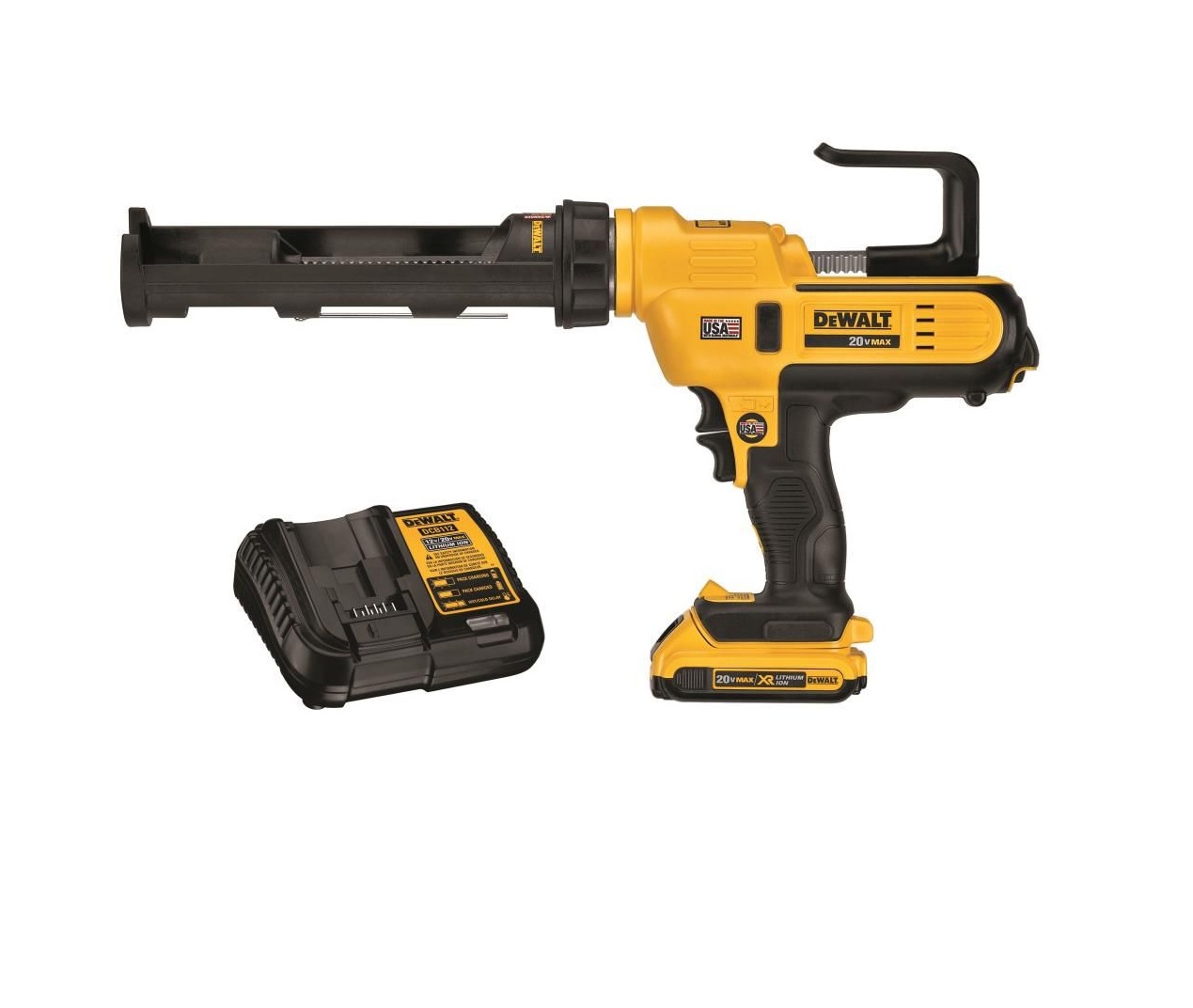 Kit de pistola de adhesivo DEWALT 20V MAX DCE560D1 - Imagen 4