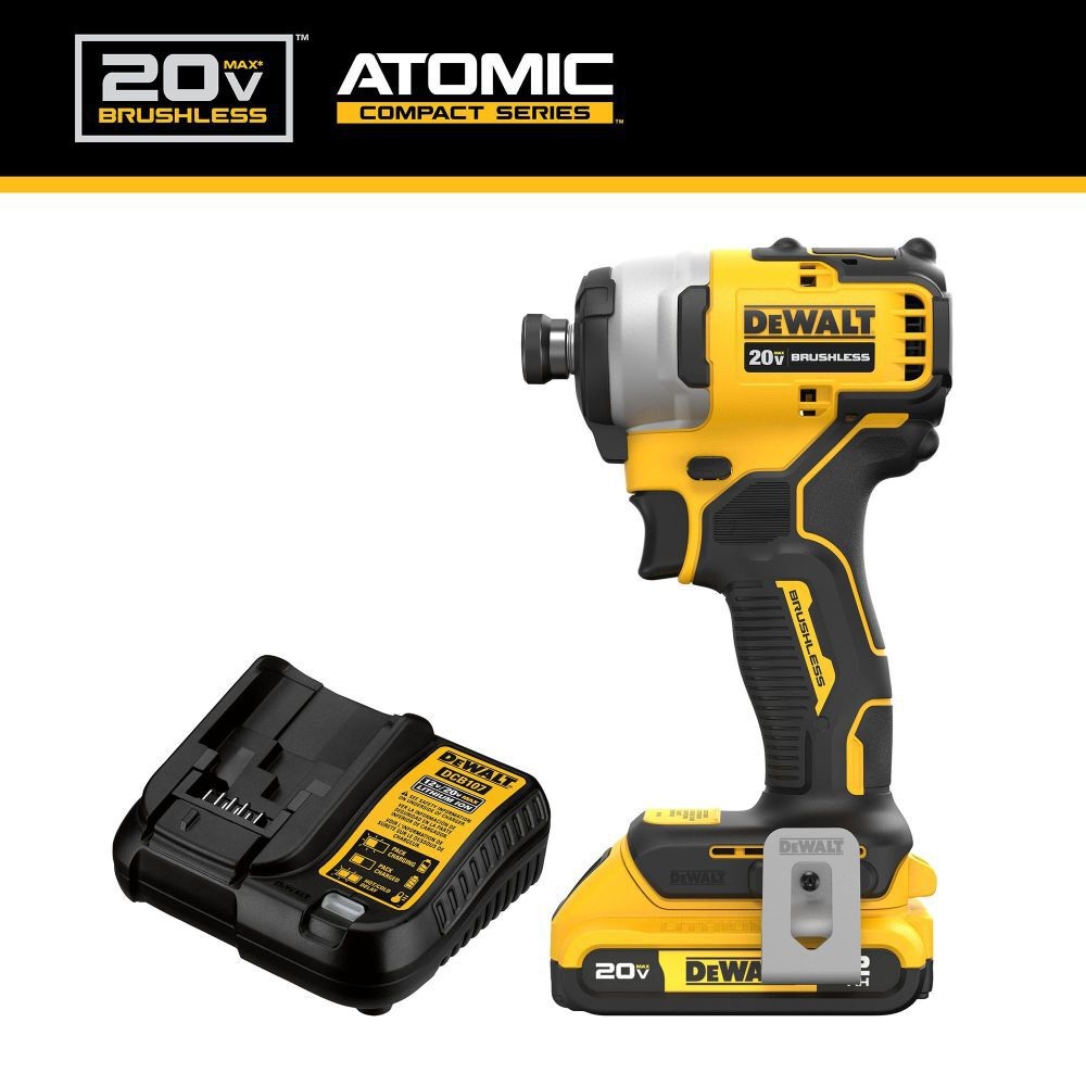 DEWALT DCF809D1 ATOMIC 20V MAX, sin escobillas, inalámbrico, compacto, de impacto de 1/4" - Imagen 5
