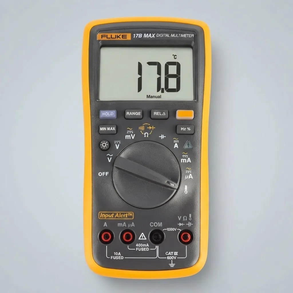 Multímetro digital Fluke 17B+ de uso profesional