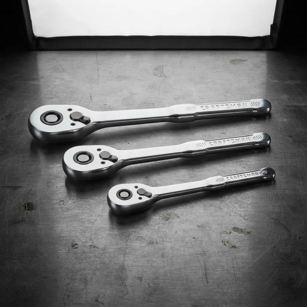 Juego De Matracas Craftsman De 1/4 3/8' Y 1/2 - 3 Pack - Imagen 2