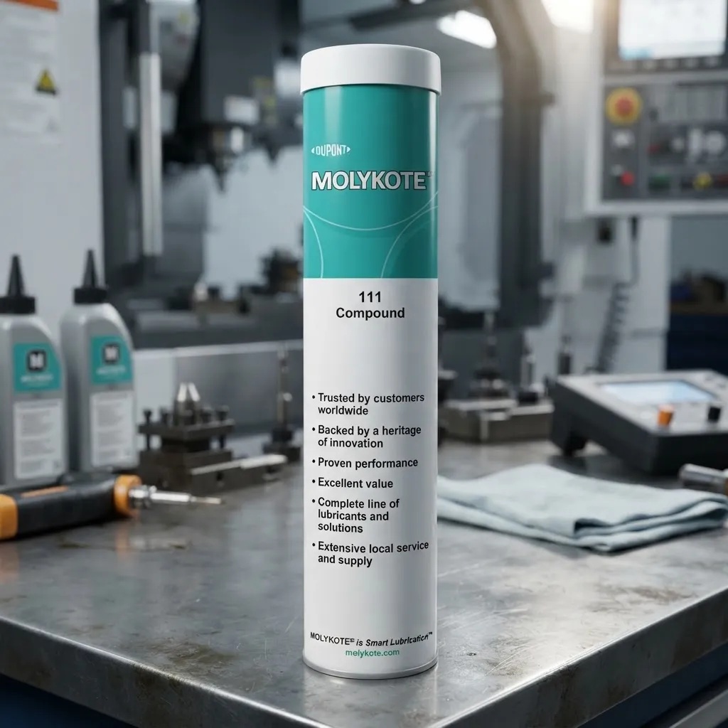 Lubricante y Sellador de Válvulas Molykote 111 tubo de 14oz (400 gamos) By Dupont - Imagen 2