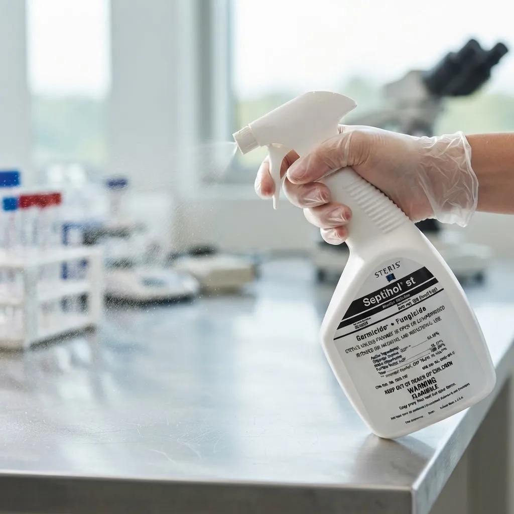 Solución de alcohol estéril STERIS Septihol 1S35Y4 Caja con 12 botellas de 473 ml - Imagen 2