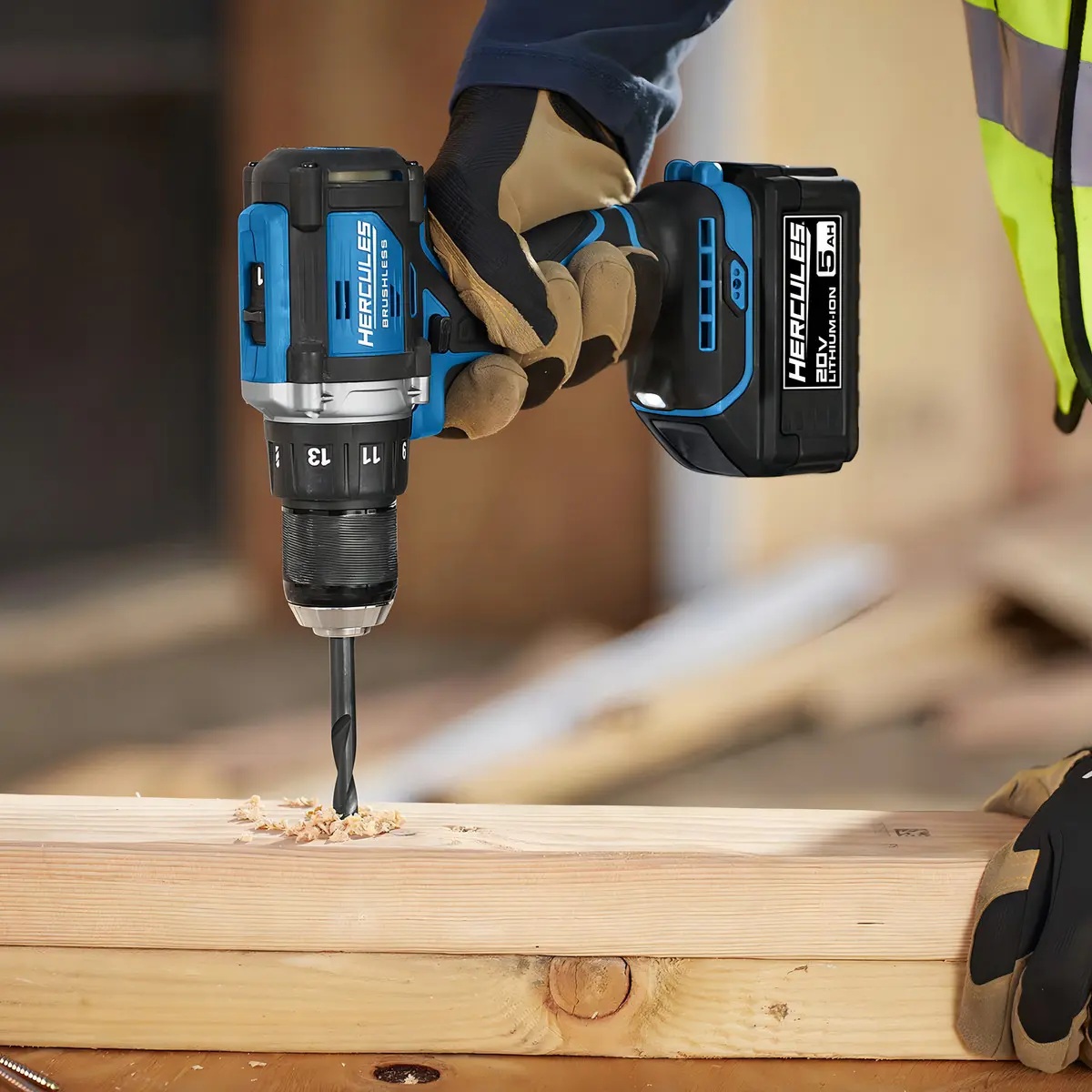 Atornillador inalámbrico sin escobillas HERCULES de 20 V de 1/2" - Imagen 3